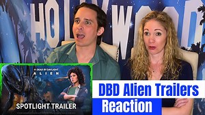 Dead by Daylight All Alien Trailers Reaction