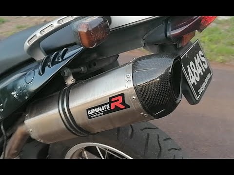 BMW F650GS - Dominator HP1 Exhaust Sound