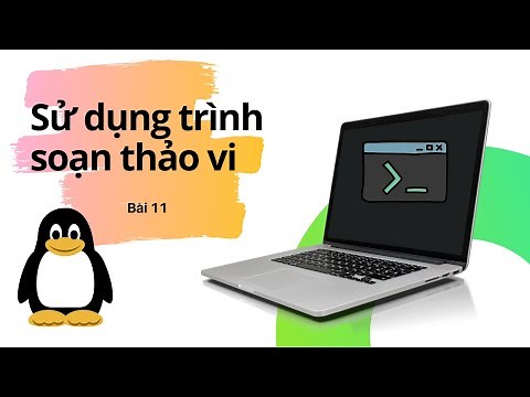 Bài 11 Sử dụng trình soạn thảo vi trong Linux | Khóa học Linux thật là đơn giản