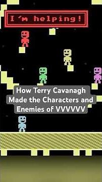 The Crewmates of VVVVVV are Alien Children #gamedev #vvvvvv #gaming