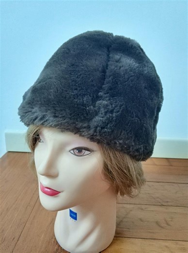 Natural Beaver Hat, Hand Made in Italy, Fur Bucket Hat, Beret, Vintage 70s - Etsy