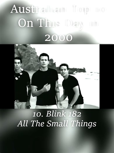 Top 10 Australian Songs on This Day in 2000