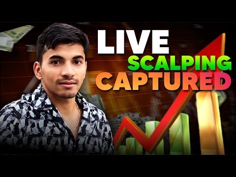 VLOG 126 | Scalping Strategy Explained | Live Market Trading Psychology & Risk Control