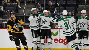 Stars score 6 goals in the 1st period