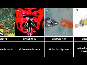 OS 50 MELHORES EPISÓDIOS DE (NARUTO CLÁSSICO) PARA VOCÊ REASISTIR NOVAMENTE