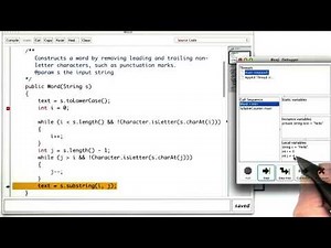 Using the Debugger with Sara 2 - Intro to Java Programming