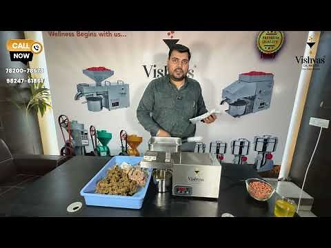Best Cold Press Oil making machine | Home oil extraction machine | Vishvas Oil Making Machine