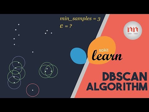 DBSCAN Algorithm | Machine Learning with Scikit-Learn Python
