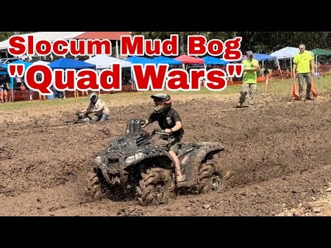 Slocum Mud Bog Quad Wars! Down and Dirty!