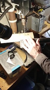 Drilling out the tuner holes and first coat of shellac. #luthier #guitar #acousticguitar #guitartok #handmade | Jessica.violins