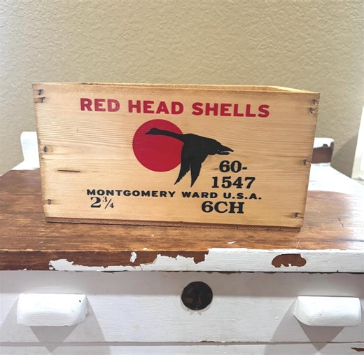 Handmade Wooden Wards Ammo Crate With Handles - Rustic Cabin Decor - Etsy