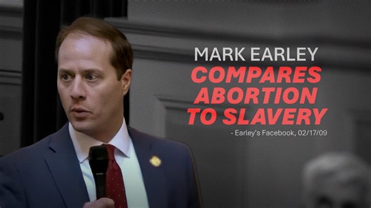 Mark Earley, Jr. doesn’t just oppose abortion — he compares it to slavery and wants to ban it with no exceptions. He’s the kind of extremist who could cast the deciding vote to take away Virginians’ freedom to choose. We can’t trust him to represent our values. Watch our new TV ad and learn more at realmarkearley.com | Leslie Mehta for Delegate