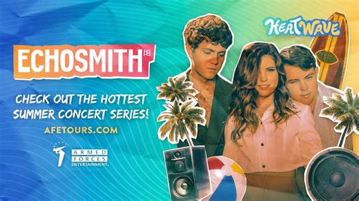 4.6K views · 27 reactions | From their hit "Cool Kids" to their covers of #MumfordandSons and #EllieGoulding, Echosmith gets you moving and energized. Save us a dance and see you there 29 June-4 July! https://bit.ly/39IqmV4 | Armed Forces Entertainment | Facebook