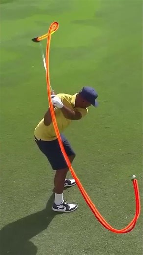 Short Backswing Long Hitter Tony Finau Fantastic Swing Motion & Slow Motion