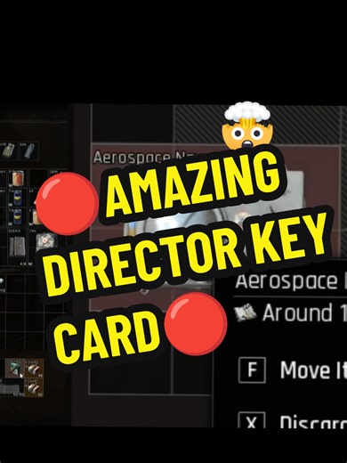 ☢️Aerospacenav☢️ 🔴DIRECTOR KEY CARD🔴. #abiseason4 #arenabreakout #reditem #streamer
