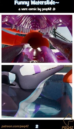 Vore Comic page 2 - Dragon and Mayu