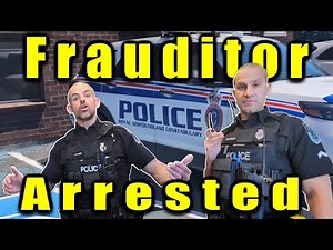 Frauditor Gets Arrested | Full Confrontation