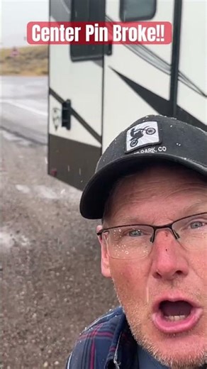 Broke a center locating pin on the leaf spring. Repairs on the side of the road while snowing!!