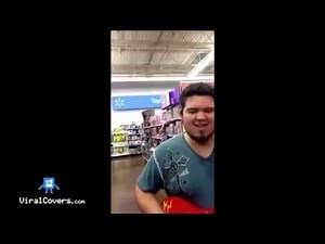 Toy Guitar Jam at Walmart