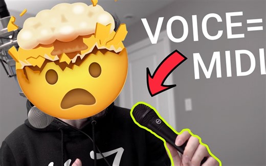 黑科技！把你的人声转化成MIDI控制，这波很强！