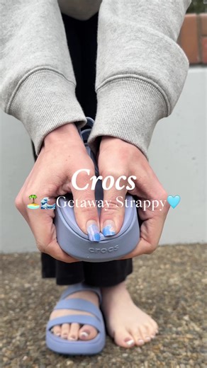 Crocs Getaway Strappy Sandals: Comfy Summer Footwear
