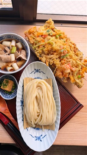 八王子グルメ！かき揚げがデカすぎるうどん店📍八王子市元本郷町『自家讃岐麺処 いち撚』