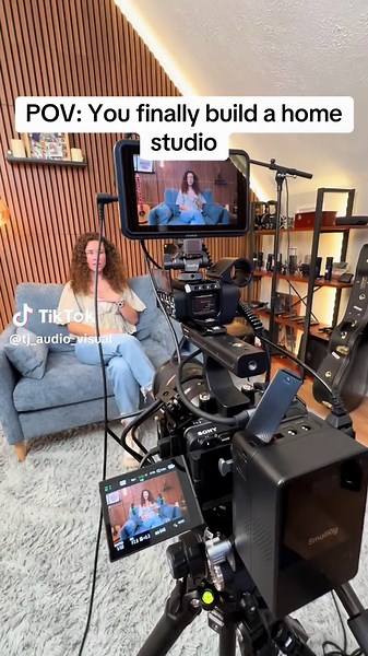 Finally getting to use my home studio. #BehindTheScenes #homestudiorecording #videography