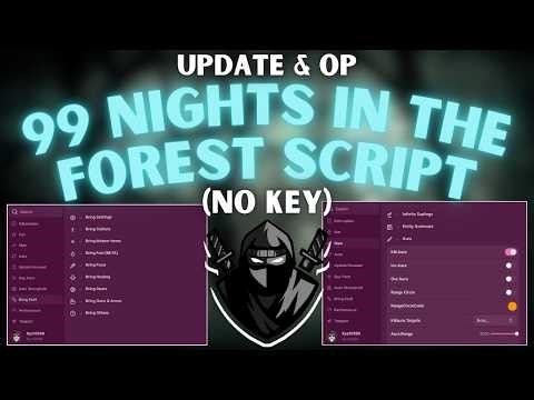 [Updated] 99 Nights In The Forest Script *No Key* | Using Delta Executor | Best Roblox Script