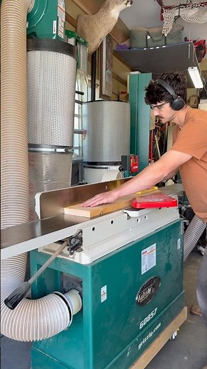 Jointing Knotty Alder #woodworking #wood #workshop #diy #woodworker