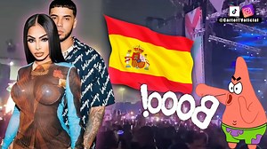 😱 Anuel y Yailin Cantan por Primera vez Juntos en 🔥 Madrid España 🇪🇸 | Cartel TV