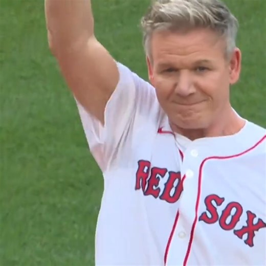 156K views · 1.9K reactions | Chef Ramsay cooked up the first pitch at the Red Sox game. ‍ ( @mlb) | CBS Sports | Facebook