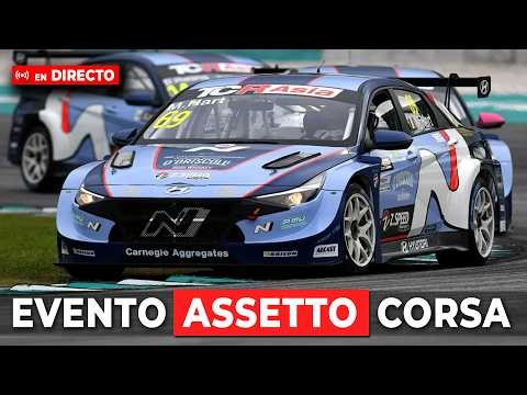 Directo🔴Evento ASSETTO CORSA - TCR Sepang (y carreras en iRacing)