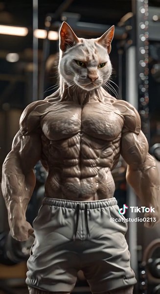 Muscle Cat: Powerful Training and Display of Strength