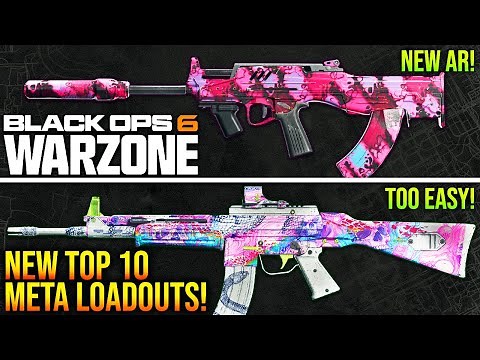 WARZONE: New TOP 10 BEST META LOADOUTS For SEASON 2! (BO6 WARZONE META Weapons)