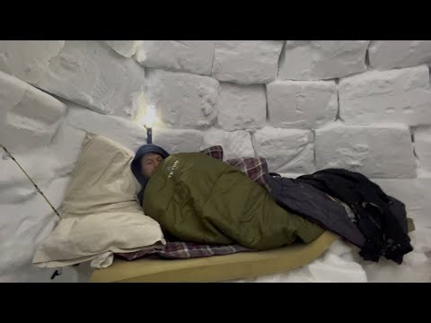 -50° ALASKA Storm: Surviving the Night in an IGLOO