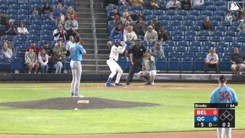 Jake Brooks' sixth strikeout