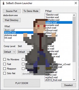 Minimalist Doom Launcher by SoBad