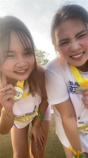 First Fun Run with Sister 💃