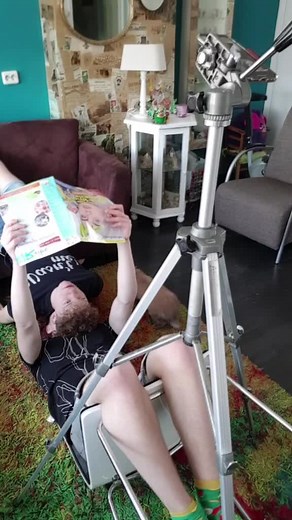 On the topic of bloopers, our rabbit is kinda ruining it for us here😅#