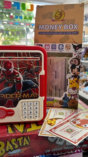 Felife Novedades on Instagram: "Alcancia inteligente ¡Que mejor que enseñarles desde pequeño a ahorrar no?! Hermosa alcancia inteligente con música , código y más Podes encontrarla en pueyrredon 55 Santa Rosa la pampa"