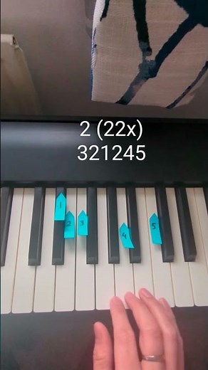 Rush E easy piano tutorial both hands #piano #rushe
