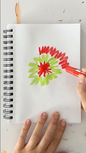Easy Art Journaling Idea to Make in Your Sketchbook #dailyart #easyart