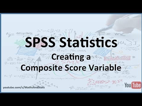 SPSS: How to create a Composite Variable within SPSS
