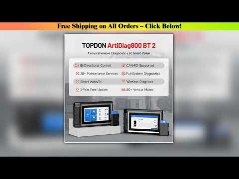 TOPDON ArtiDiag800 BT 2 Bluetooth All System Car OBD2 Scanner Diagnostic Tool Key Programmer IMMO