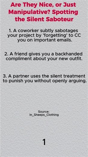 A short, engaging video explaining how to spot covert aggression in the workplace and in relationshi