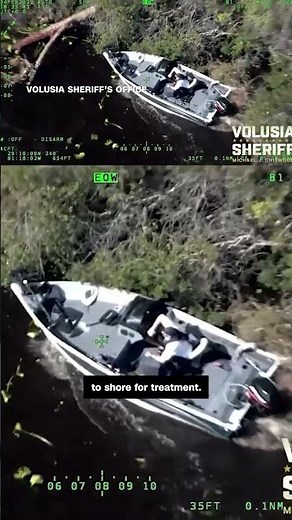 Unconscious man rescued from out-of-control boat