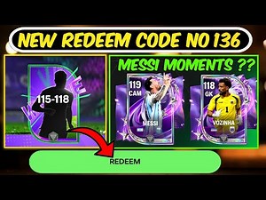 HOW TO GET NEW REDEEM CODES MESSI MOMENT EXCHANGE CODIGOS CANJEAR KODE HARI IN EA FC FIFA MOBILE 26