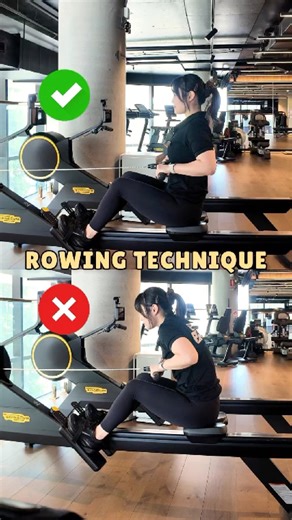 Stop Rowing Like This ❌ #fitnesstips #rowing
