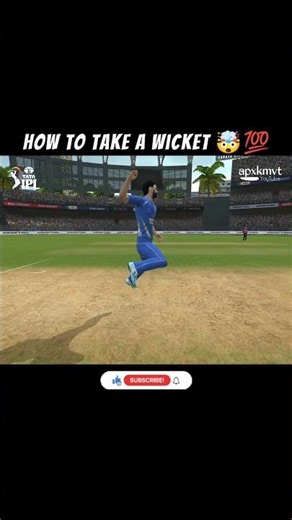 💥💯 HOW TO TAKE A WICKET 🤯💥 REAL CRICKET 24 #tipsandtricks #cricket #shorts