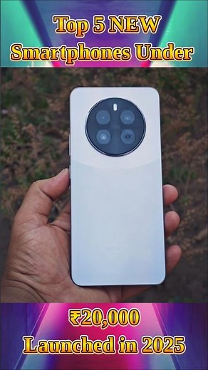 📱 Top 5 NEW Smartphones Under ₹20,000 Launched in 2025#shorts